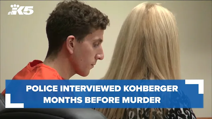 Pullman police interviewed Bryan Kohberger for job...