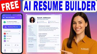 Build AI Resume Builder App for Free (On Your Phone) screenshot 1