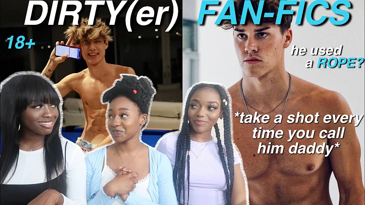 reading SPICY wattpad fanfictions *tiktok boy edit...