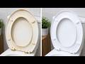 Schneeweiße Toilette in Minuten? Mach diesen genialen Bad-Trick