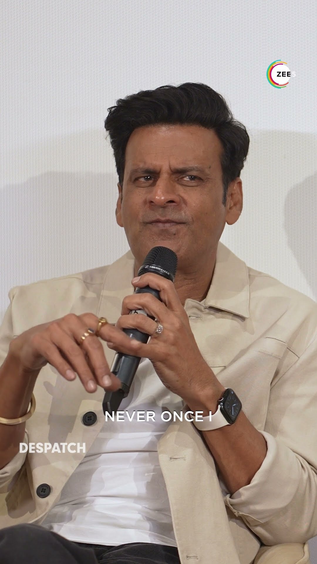 Manoj Bajpayee : Despatch Is Very New For An Indian Actor | Despatch | #ZEE5 | #Shorts