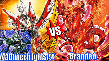 Mathmech @ignister vs Branded - High Rated DB Yu-Gi-Oh! 2023