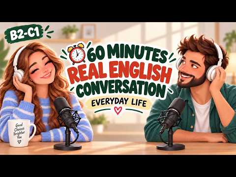 English Podcast For Learning English | 1 Hour English Listening Practice | Real English Conversation