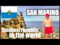 🇸🇲 San MARINO, the SMALLEST Republic in the World