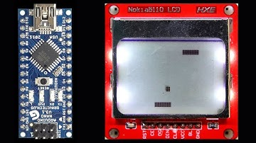 Arduino Game - The Pong game project with Nokia 5110 LCD