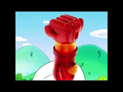 プラゴミで傷を治そうとする神