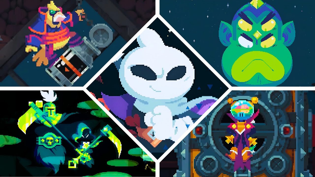 Flinthook - All Bosses + All Endings