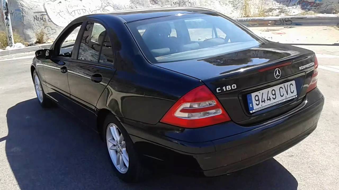 Mercedes Benz C 180 Kompressor Sportcoupe 2004 MERCEDES C 180 KOMPRESSOR AÑO 2004 AUTOMOVILES ENRIQUE SL- ALICANTE