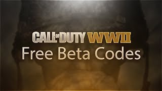 How To Get FREE Beta Codes for Call of Duty: WWII (100% Working and I'ts Not a Scam)