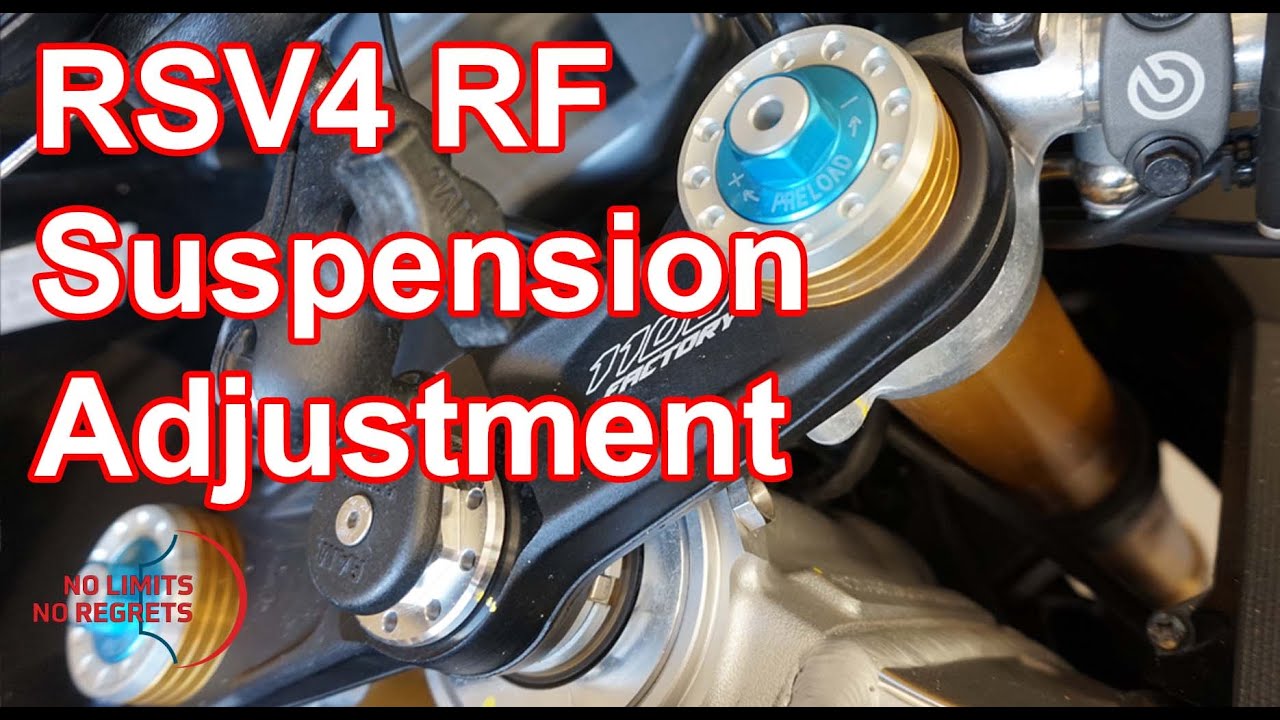OHLINS Motorcycle SUSPENSION Adjustment Basics for BEGINNERSAPRILIA