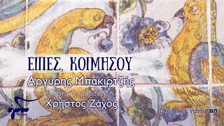 Αργύρης Μπακιρτζής - Είπες Κοιμήσου | Official Lyric Video