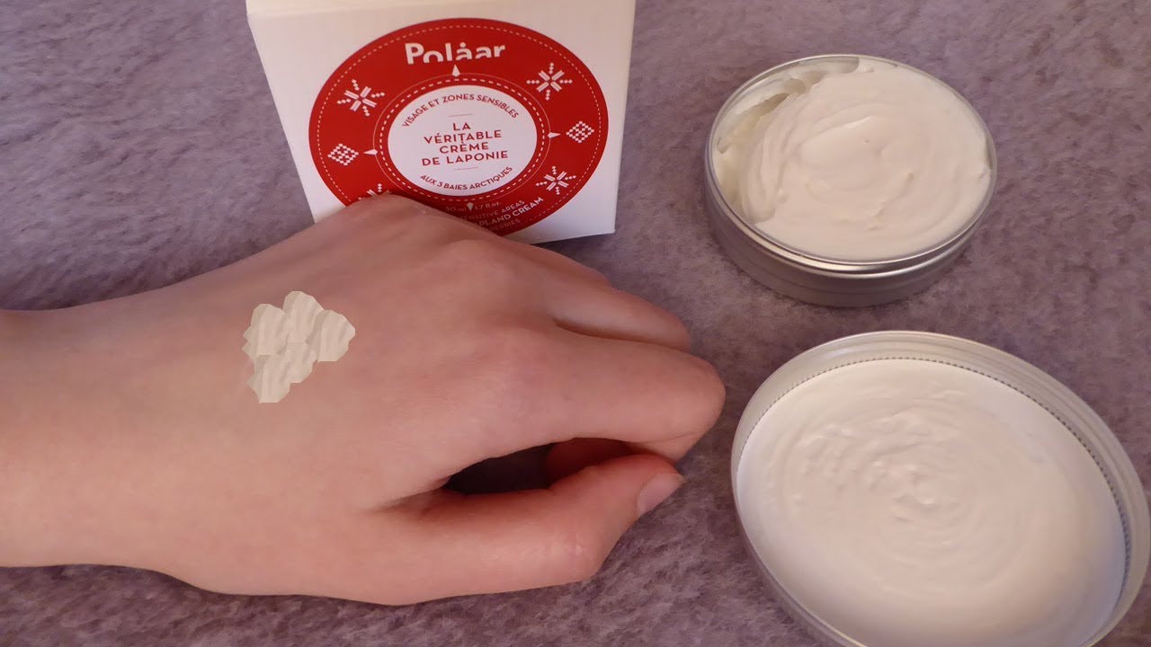 Крем Polaar из Лапландии, для чувствительной кожи. Руки, тело, лицо. распаковка.
