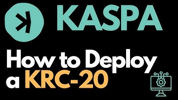 How to Deploy a KRC-20 #kaspa #kas #krc20