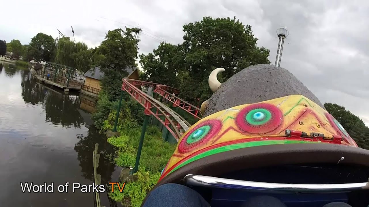 Buffalo Mountain Coaster POV - Drayton Manor Theme Park - OnRide & Off Ride - Powered Coaster