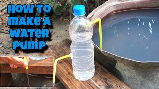 How to make a pump without electricity | DIY