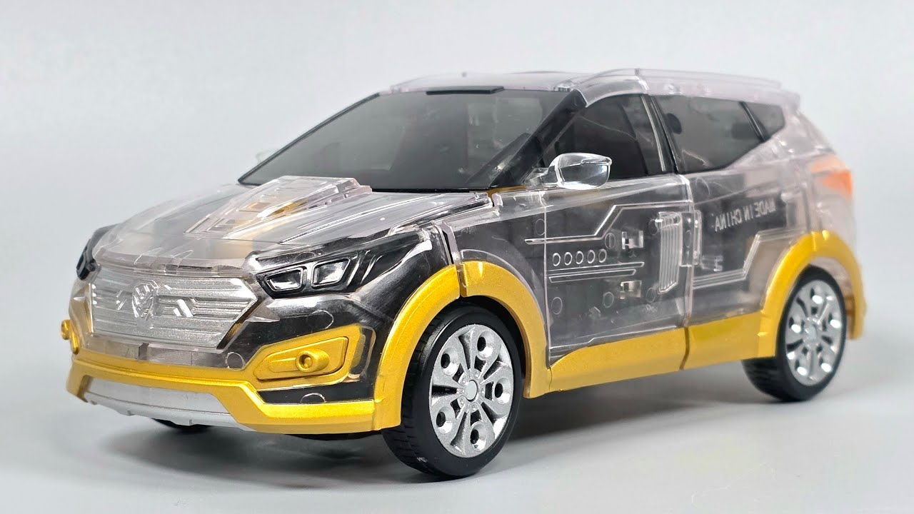 헬로카봇 에이스 크리스탈 골드 200체 한정판 자동차 로봇 장난감 변신 리뷰 Hello Carbot ACE Crystal Gold Limited Edition Transform