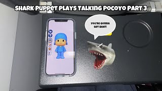 SB Movie: Shark Puppet plays Talking Pocoyo! (Part 3) screenshot 2