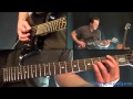 Metallica  one guitar lesson pt2  all heavydistorted rhythm parts