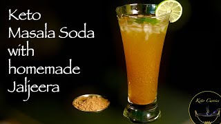 Keto Masala Soda and jaljeera powder/Keto summer drinks indian/Keto mocktails/Keto drink recipes