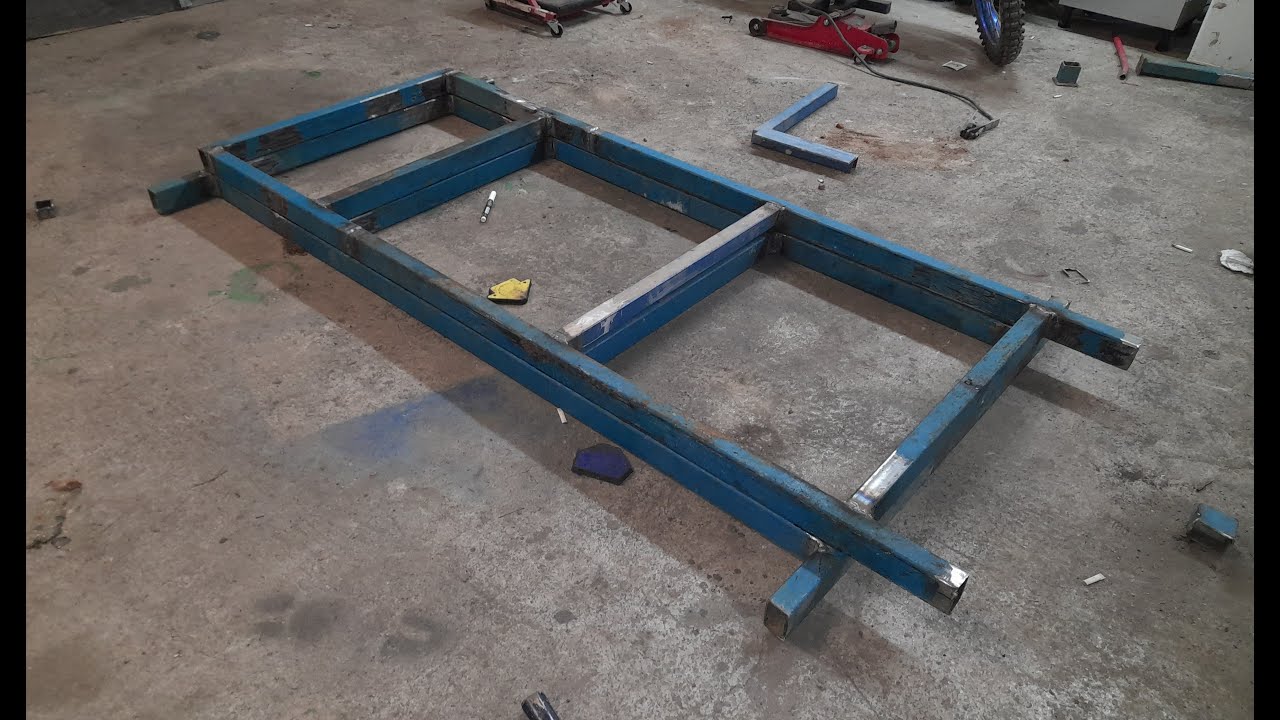 výroba sklopného vleku za čtyřkolku 