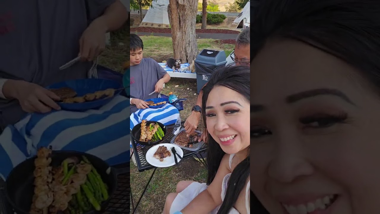 TeePee Camping @ Kah Nee Ta Hot Springs.. Oregon.