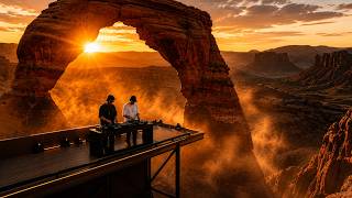 RUFUS DU SOL WhoMadeWho Nils Hoffmann Inspired Utah Desert Sunset Live