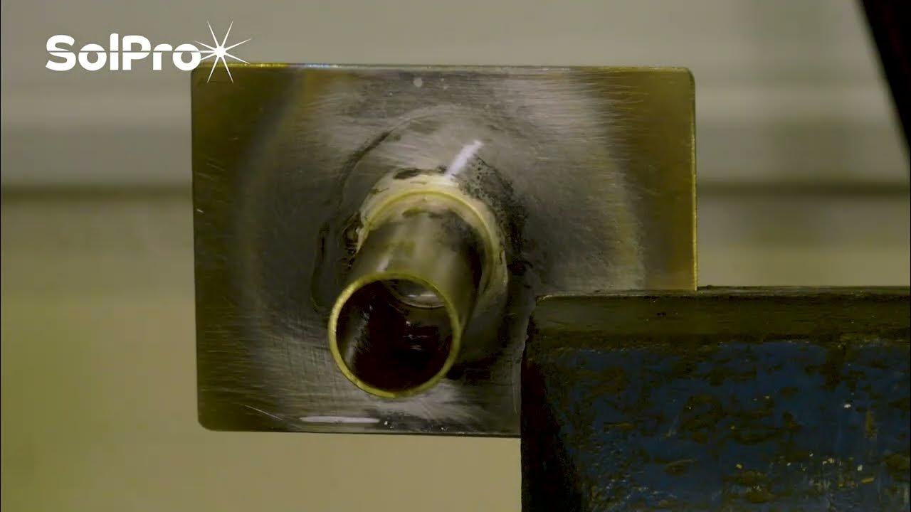 Brazing Tutorial Brass to Stainless Steel YouTube