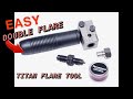 Double Flare-Best Brake Line Flare tool-Titan Brand Demo