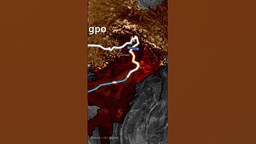 brahmaputra river  Through Map Animation | Indian Geography #upsc #geostudy #indiangeography