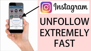 How to unfollow all following on instagram