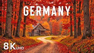 GERMANY AUTUMN 8K🍁 – Fairytale Castles, Golden Forests & Alpine Beauty