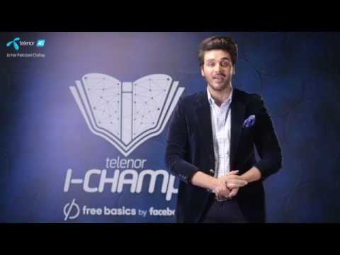 Telenor I-Champ | Ahsan Khan digital marketing