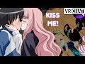 KISSING IN VIRTUAL REALITY! - VRChat Best Moments