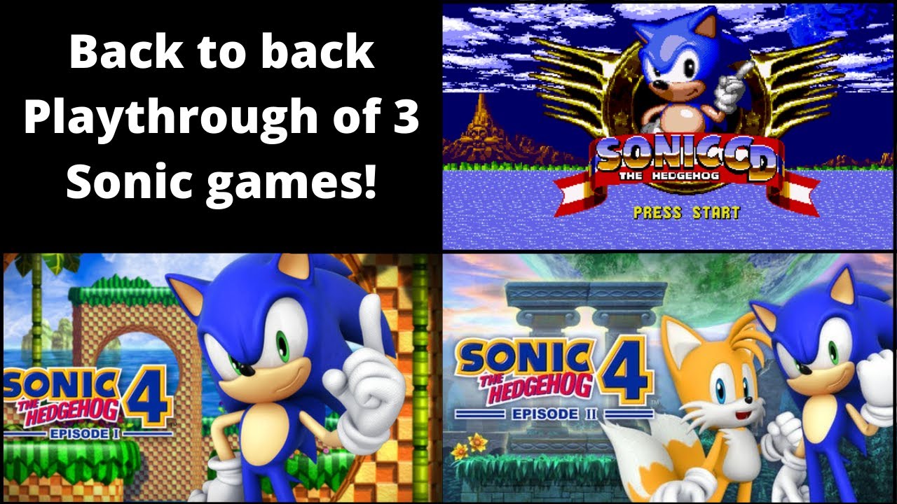 Happy birthday Sonic! Sonic CD, Sonic 4 Episode 1 and 2 discounted