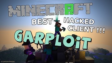 Best Minecraft 1.8 Hacked Client - Garploit  - Force OP, Account Stealer, and SERVER CRASHER ! [HD]