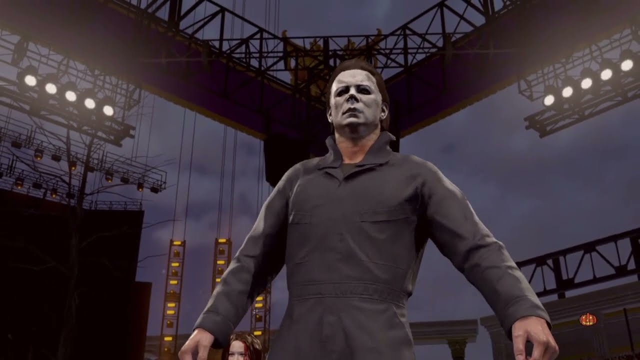 Fox & Mitch Floyd vs Michael Myers & Jamie Lloyd F13 vs Halloween WWE2K25 