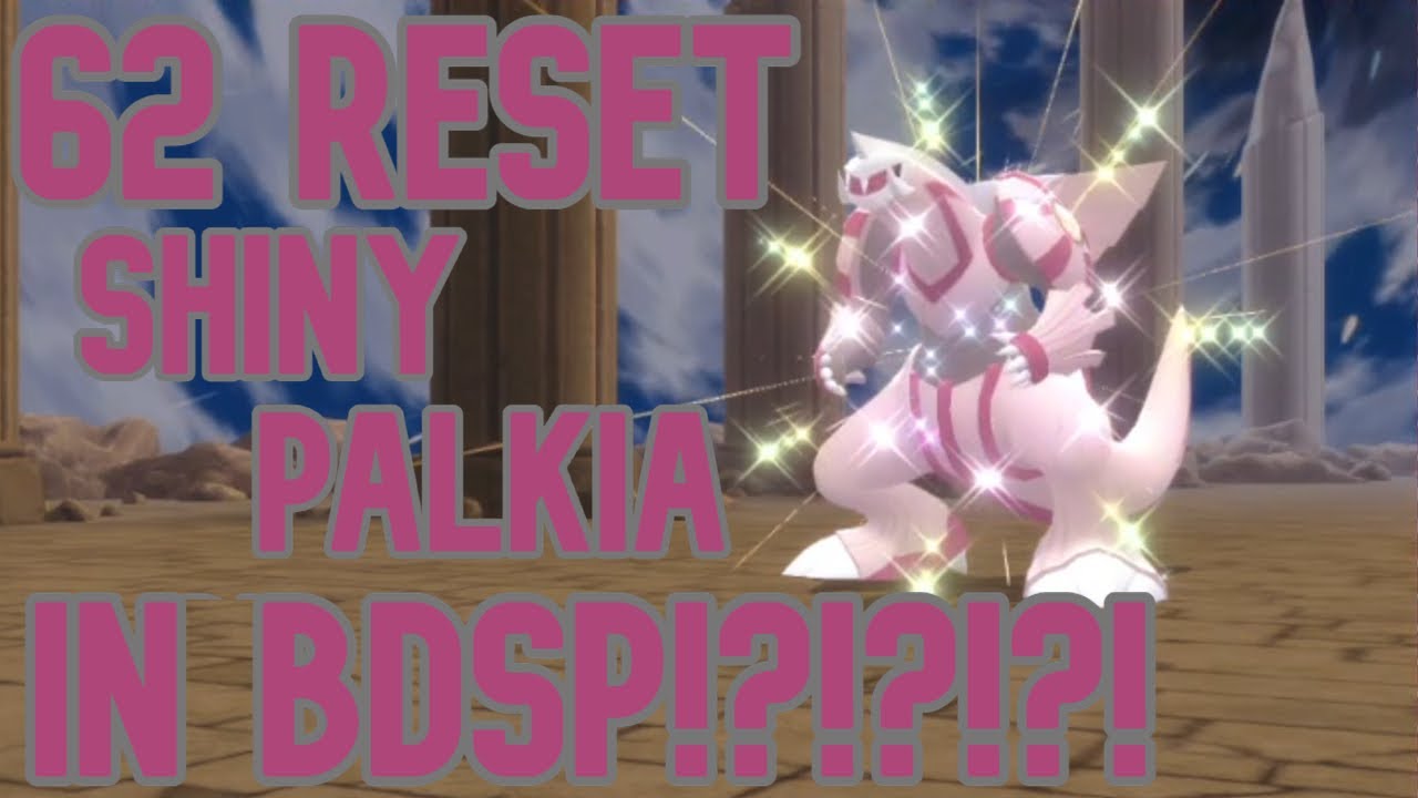 LIVE Shiny Palkia in only 62 Resets in Pokemon Shining Pearl!!!!!