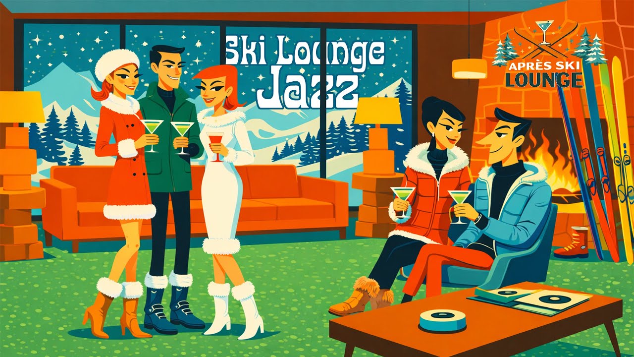 60's Cozy Cocktail Lounge Music | Apres Ski Lounge Jazz