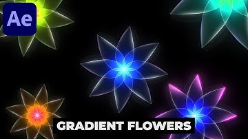 Verloopbloem-bloeianimatie in After Effects - After Effects-zelfstudie | Geen plug-ins
