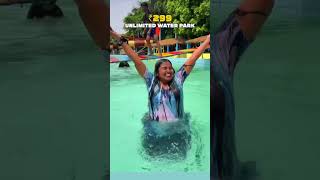 FOLLOW FOR MORE🌊#waterpark#unlimited #fun#trampolinepark