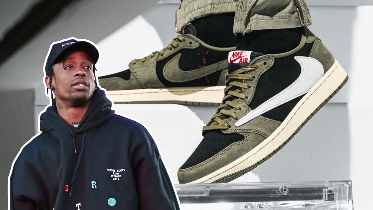 Travis Scott's NEW Black Olives 👟- FIRST LOOK 🌵🔥 - YouTube