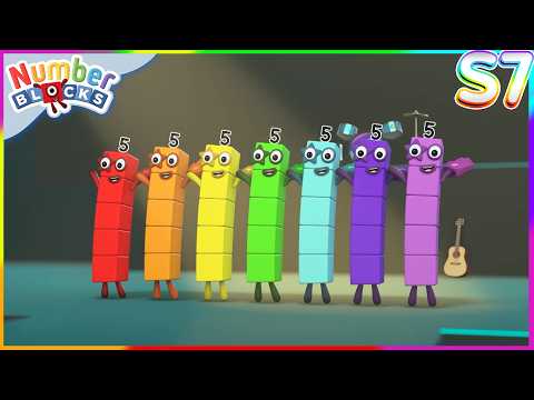 The Five Game Show | Full Episode - 07x03 | Kids | Numberblocks in Brazilian Portuguese