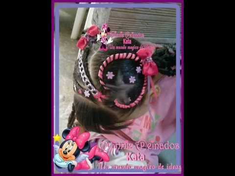 MINNI PEINADOS KATA (PEINADOS INFANTILES)♥♥♥