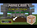 Minecraft Simple Buy and Sell Shops Command Block Tutorial | Xbox One, PS4, Windows 10, MCPE