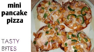 Mini Pancake Pizza- Easy and Quick | Ramzan Recipe || Recipe by Tasty Bites