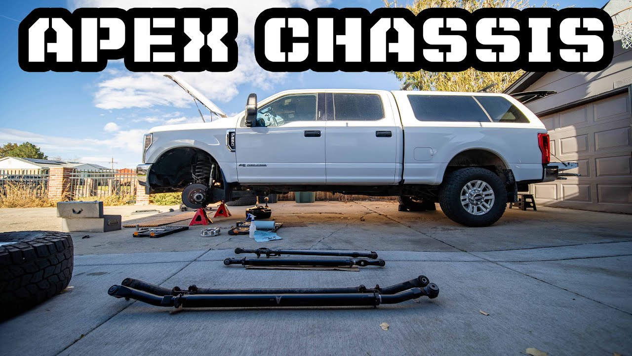 Apex Chassis VS Ford F250 OEM Drag Link & Tie Rod Comparison YouTube