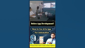 Automation & AI Use in Mobile App? #automation #appdevelopment