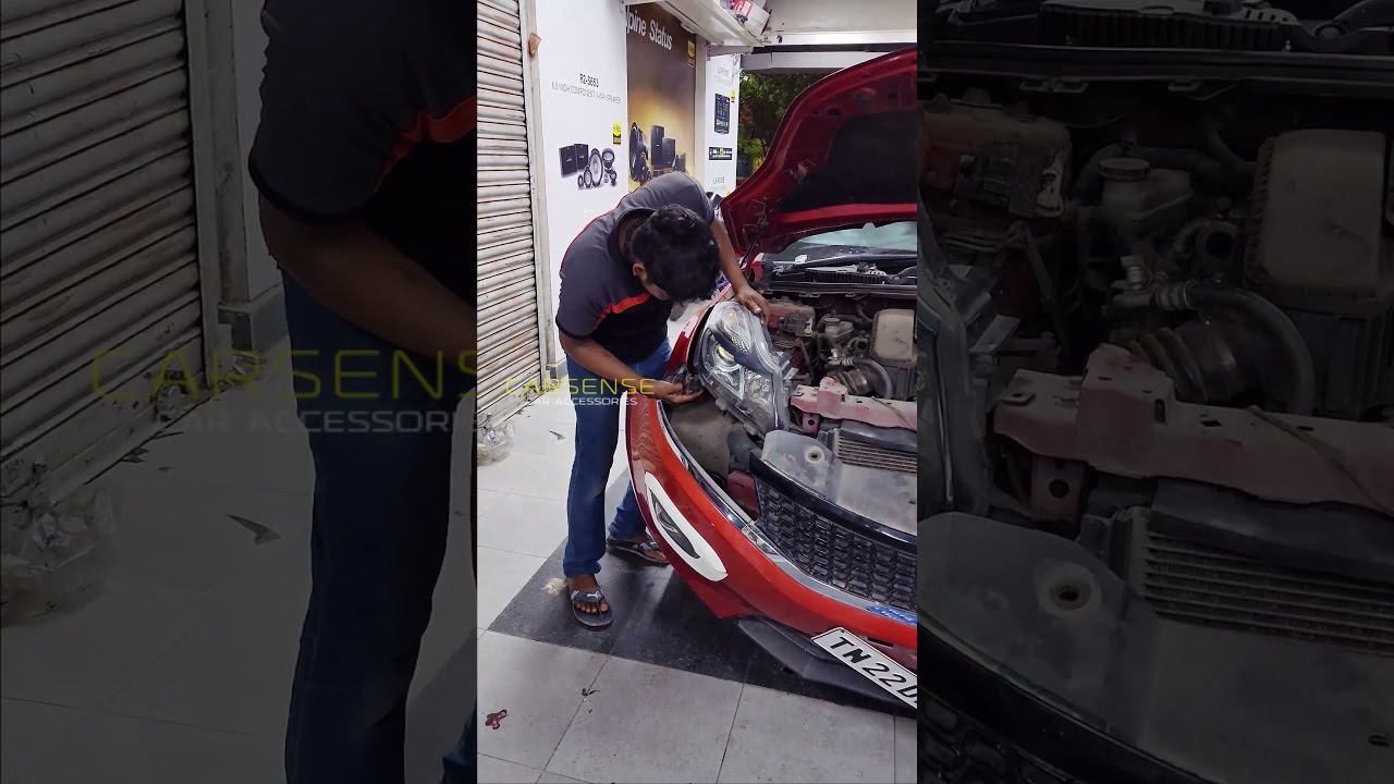 Aazoom Headlight Upgradation / Car LED Light Upgrade / Car Sense Car Accessories 
