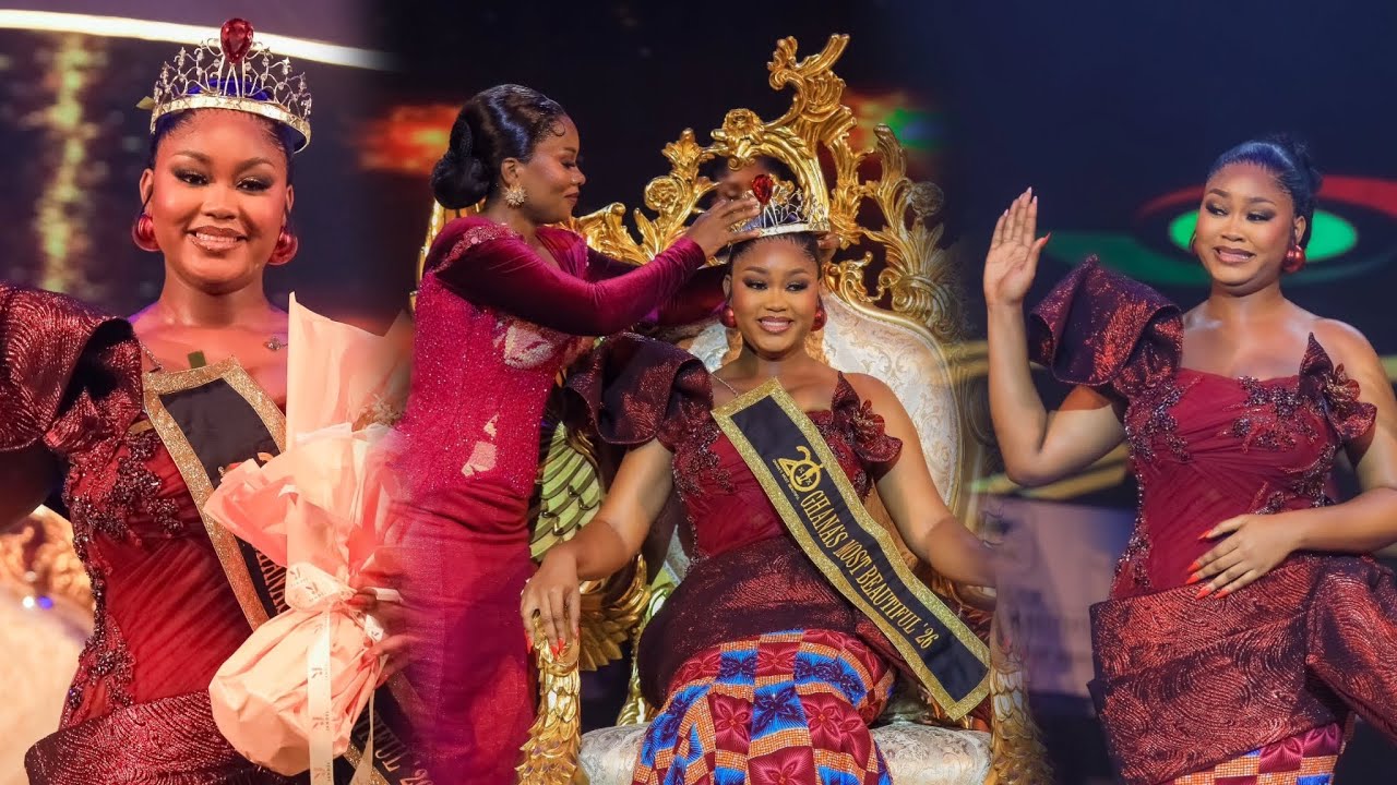 Nana Konadu  wins Ghana’s Most Beautiful GMB 2026 . Watch the emotional Moment when she was declared