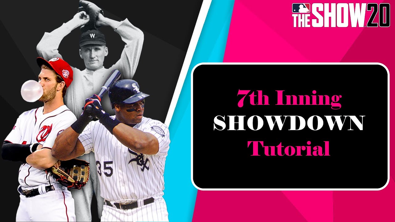 7TH INNING SHOWDOWN TUTORIAL MLB THE SHOW 20 YouTube